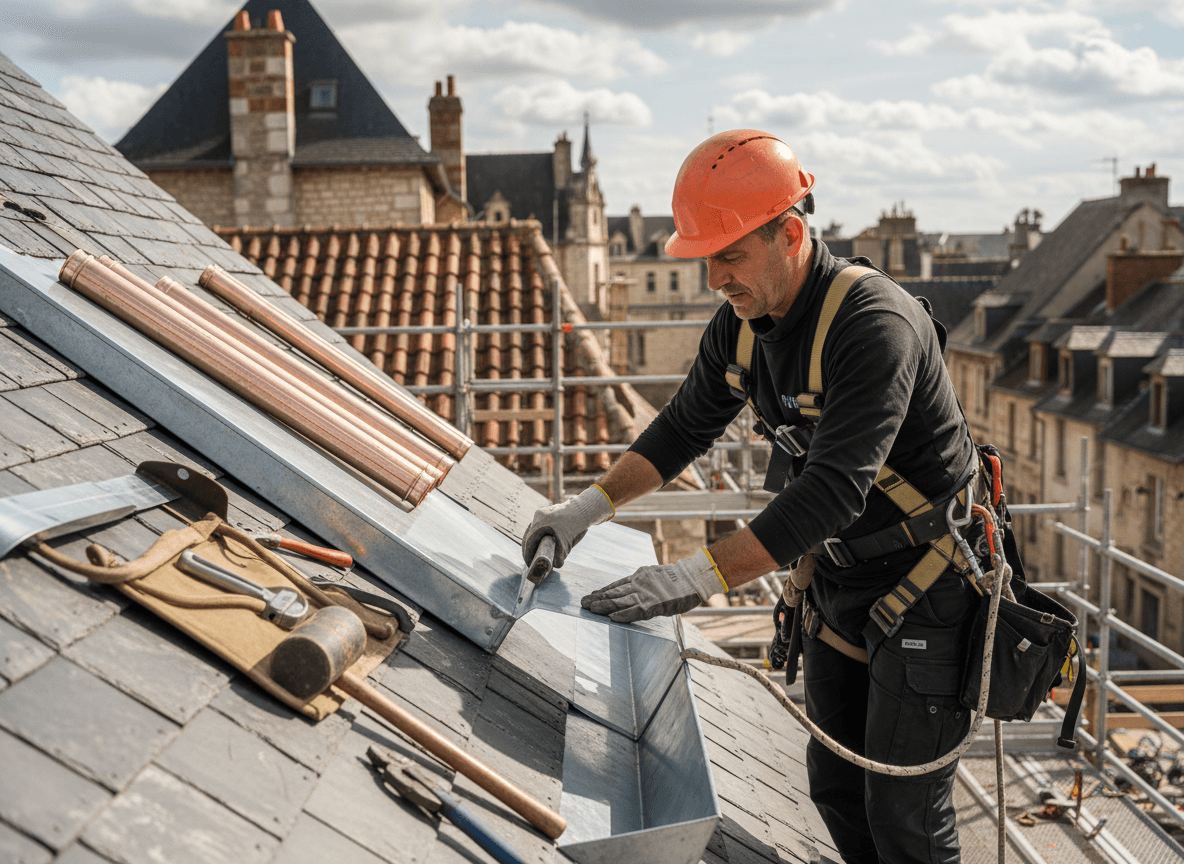 zingueur utilisant BatiQo